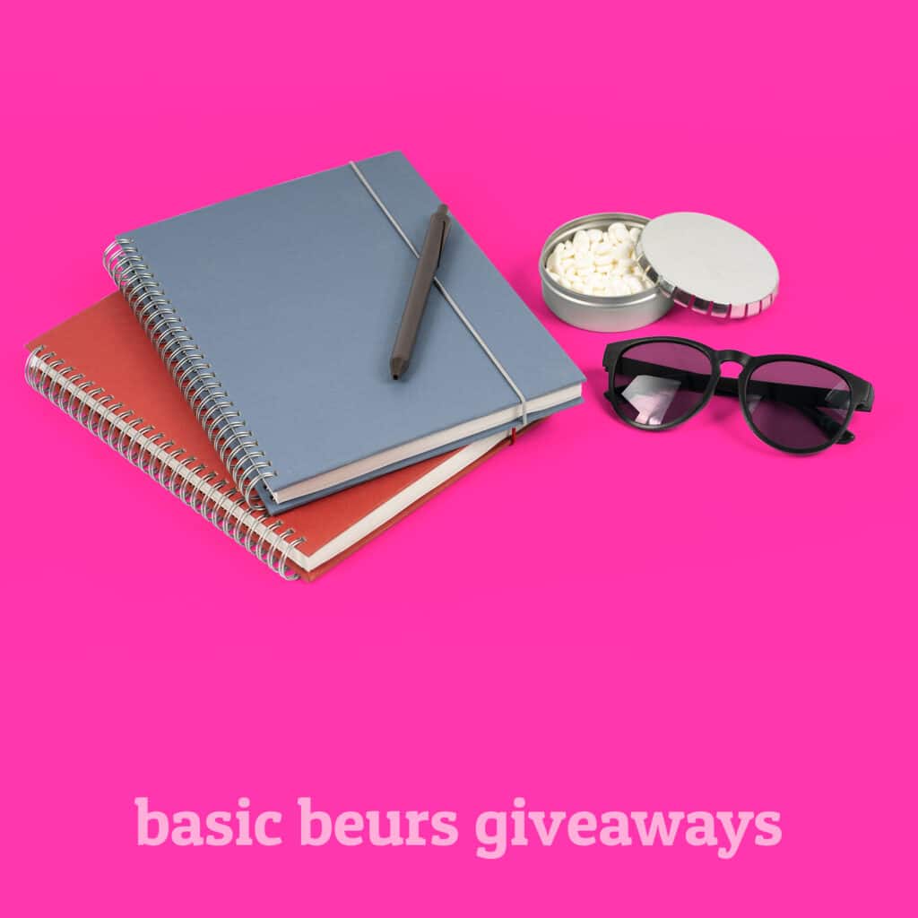 Basic giveaways voor de beurs die altijd goed zijn l Pelster Promotions