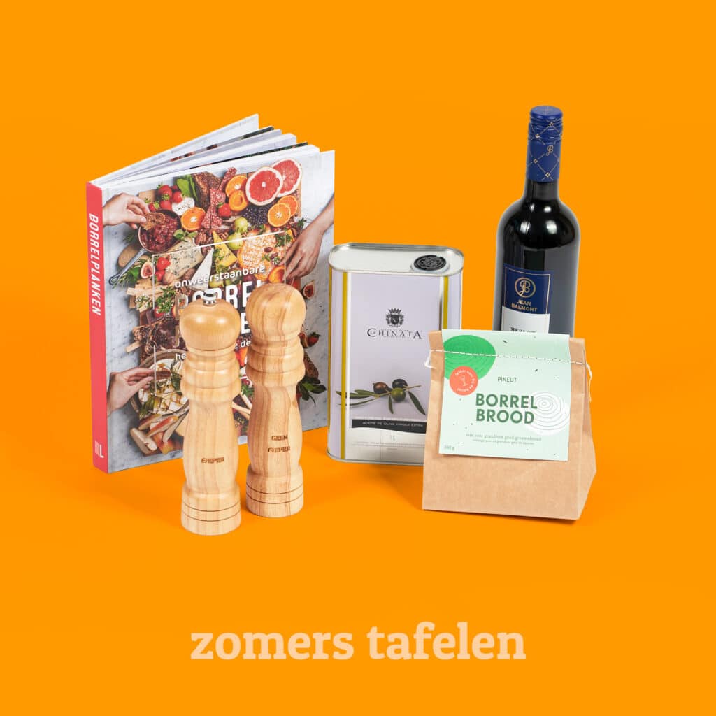 Zomers geschenkpakket voor op tafel l Pelster Promotions